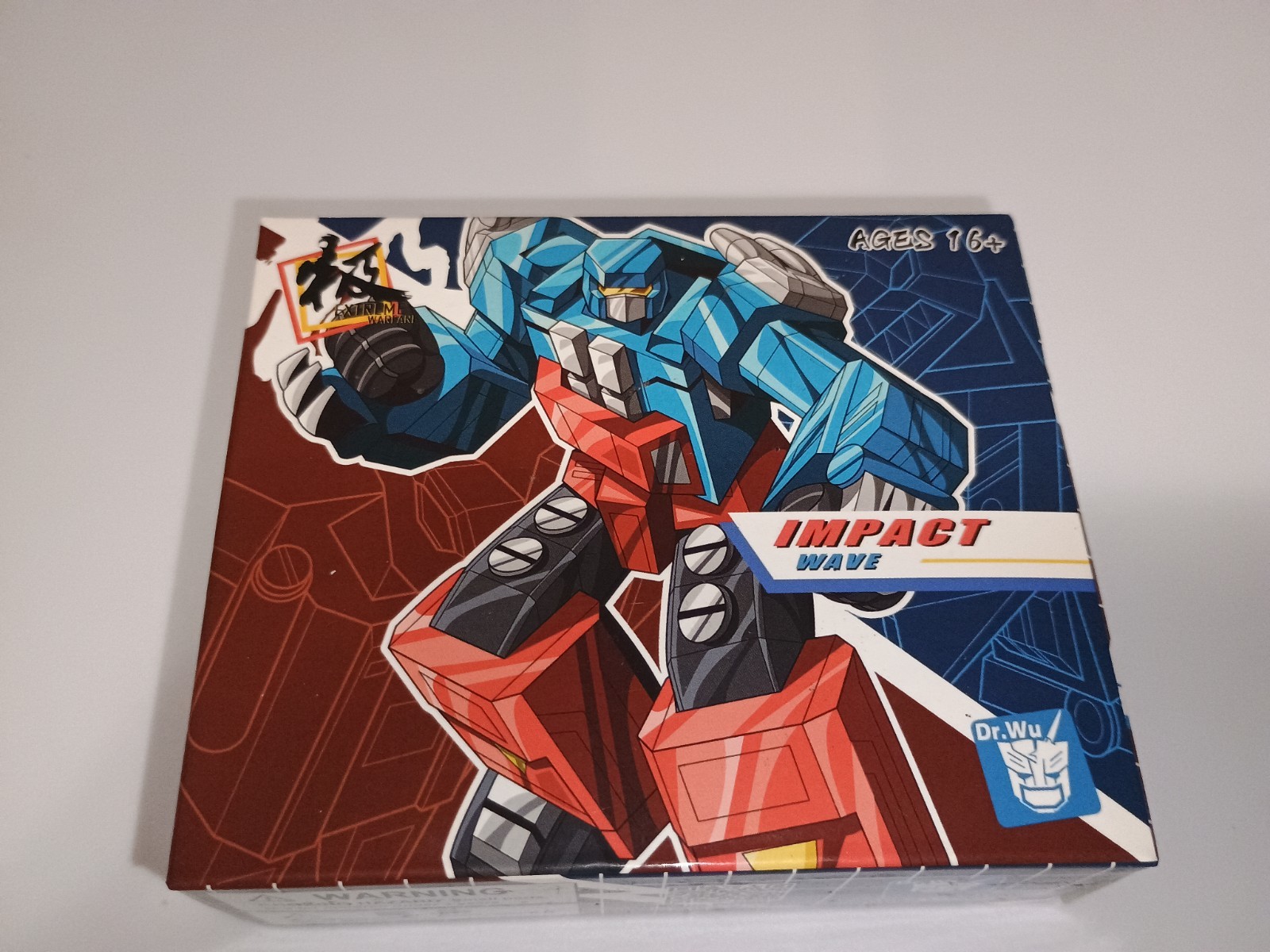 Transformers Dr. Wu Impact Wave Cassette DW-E55 & DW-E56 Decibel Noise Graphy