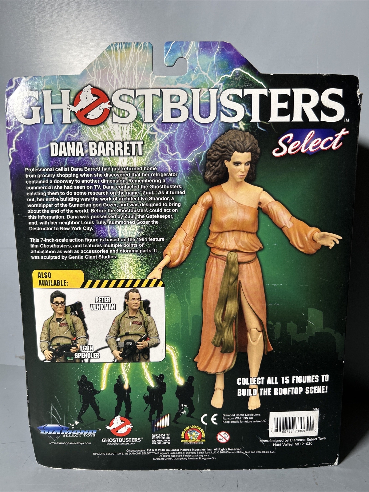 Diamond Select Ghostbusters Dana Barrett Action Figure Gentle Giant ~BRAND NEW
