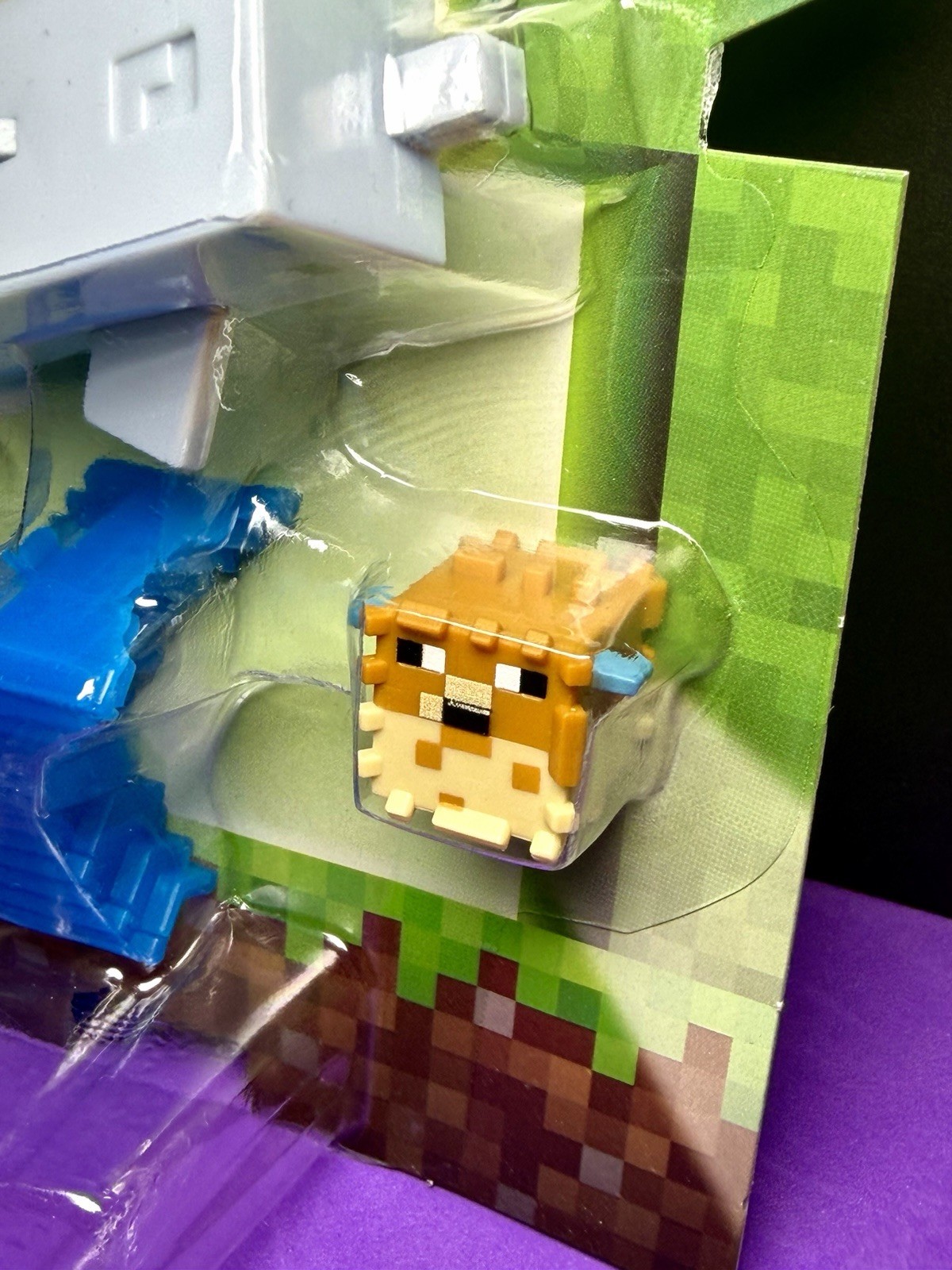 2026 Minecraft 3.25in Action Figures: DOLPHIN & PUFFERFISH
