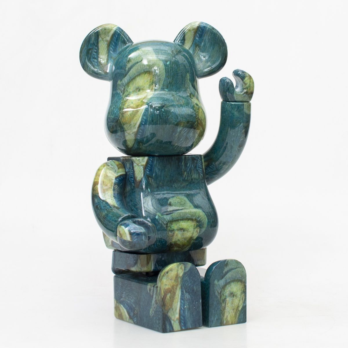 Bearbrick400% Van Gogh Self Portrait Figure 11 Inches Bedroom Decor Ornament