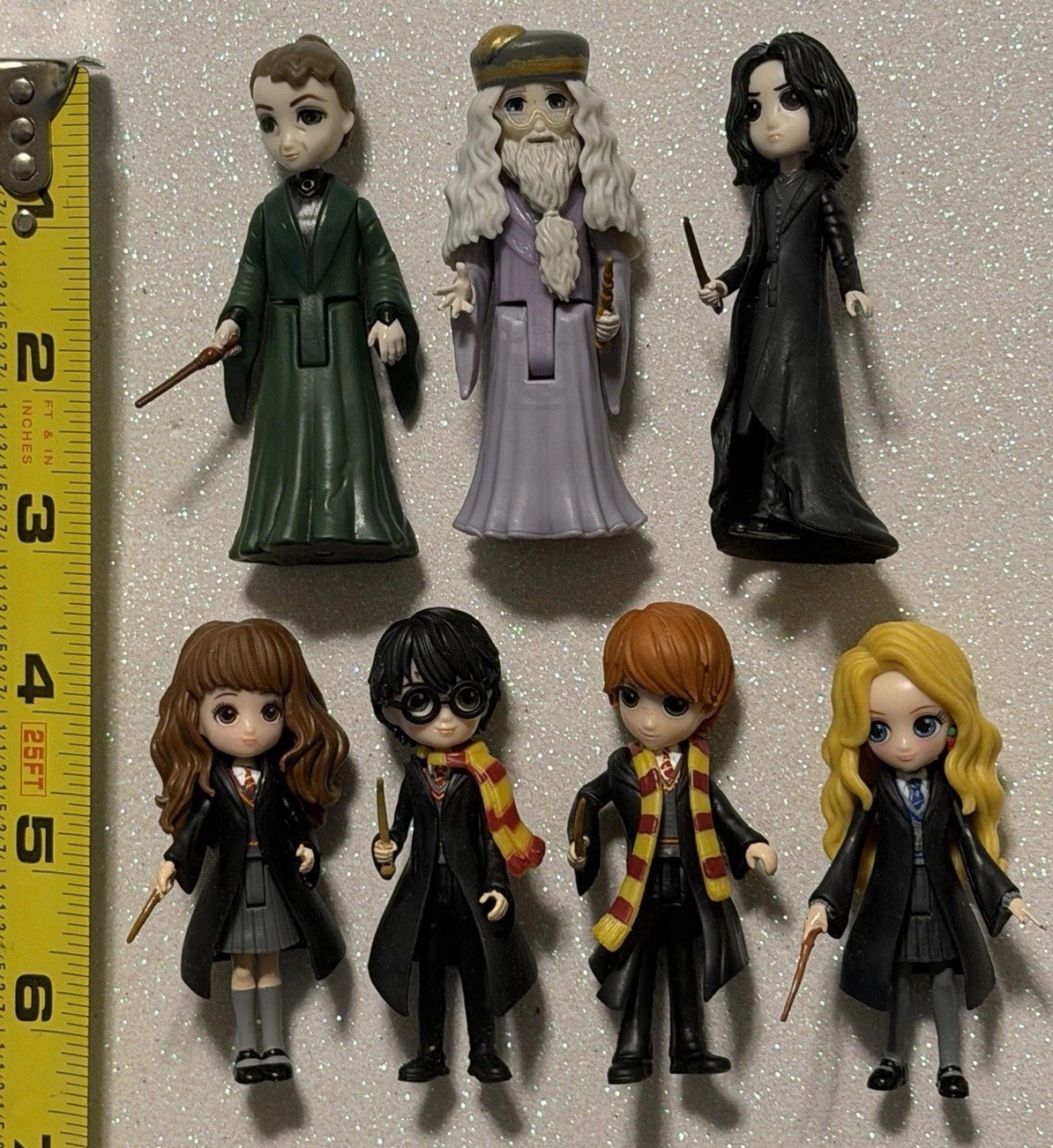 HARRY POTTER MAGICAL MINIS – WIZARDING WORLD HARRY POTTER *COLLECTORS SET of 7