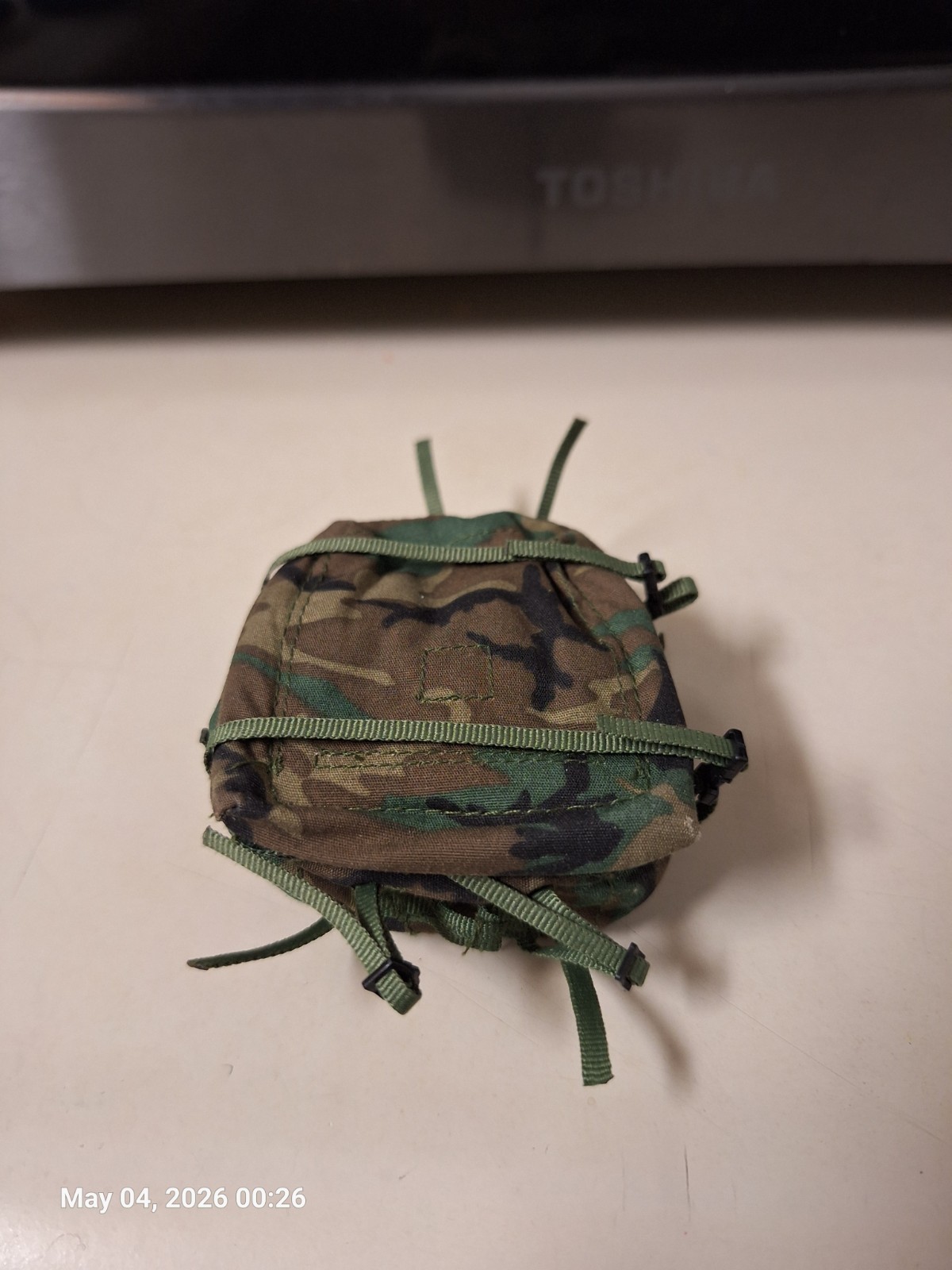 1:6 scale M81 Woodland Camo MOLLE-2 Large Medic Pack With Shoulder Straps