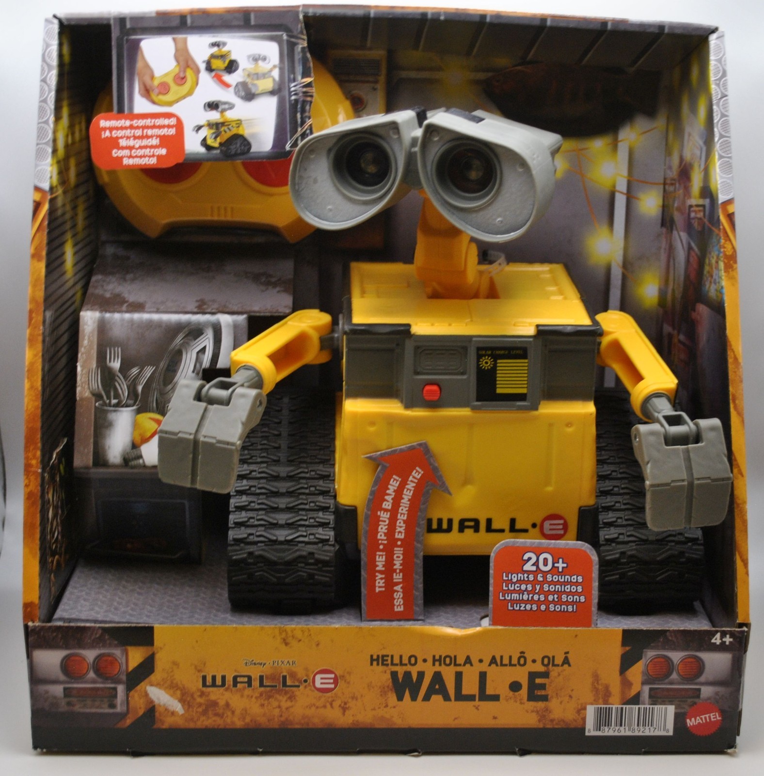 Disney Pixar WALL-E Remote Control Large Robot « Hello »