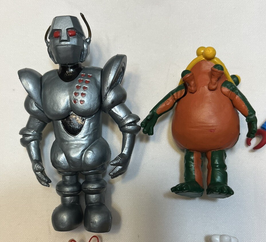 Vintage 1998 ROBOCON & Friends Complete GASHAPON Lot Bandai Japan y2k Banpresto