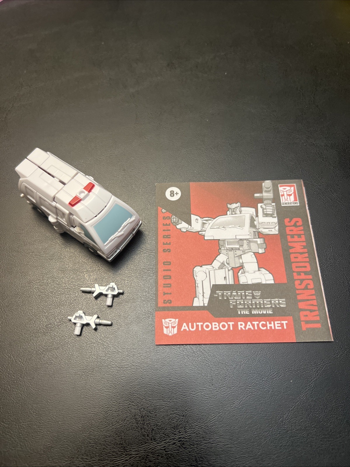 Transformers Studio Series Autobot Ratchet Core Class Complete Read T13