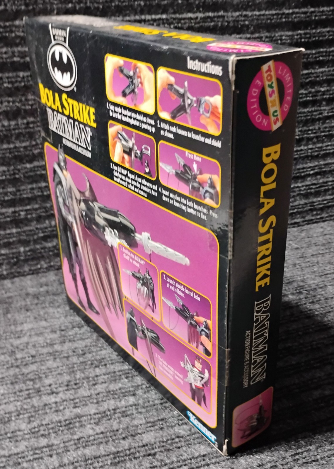 Kenner Batman Returns Bola Strike Batman TRU Limited Edition Boxed 1991