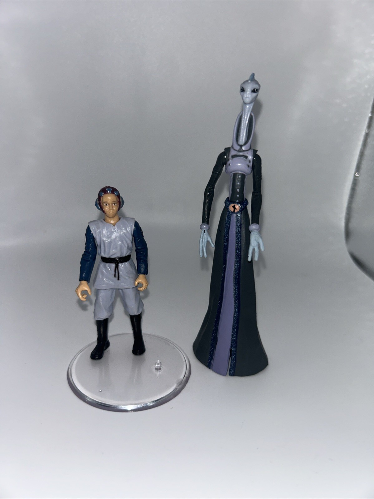 2003 Star Wars Saga Attack Of The Clones #10 Lama Su With Clone Youth