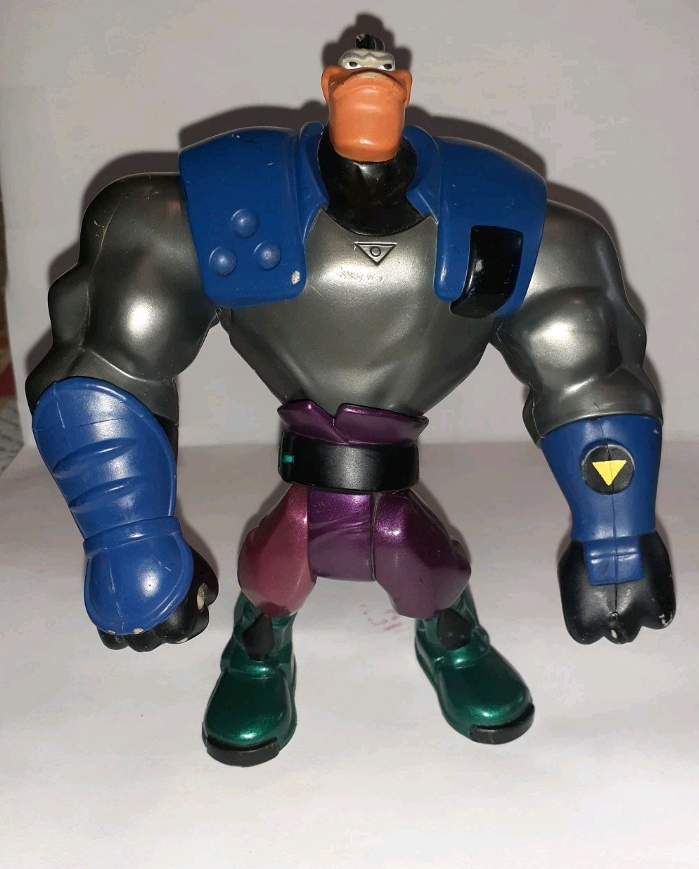 1997 Mattel Mighty Ducks Spy Squad COMBIN GRIN 6&Prime; Action Figure Loose Vintage