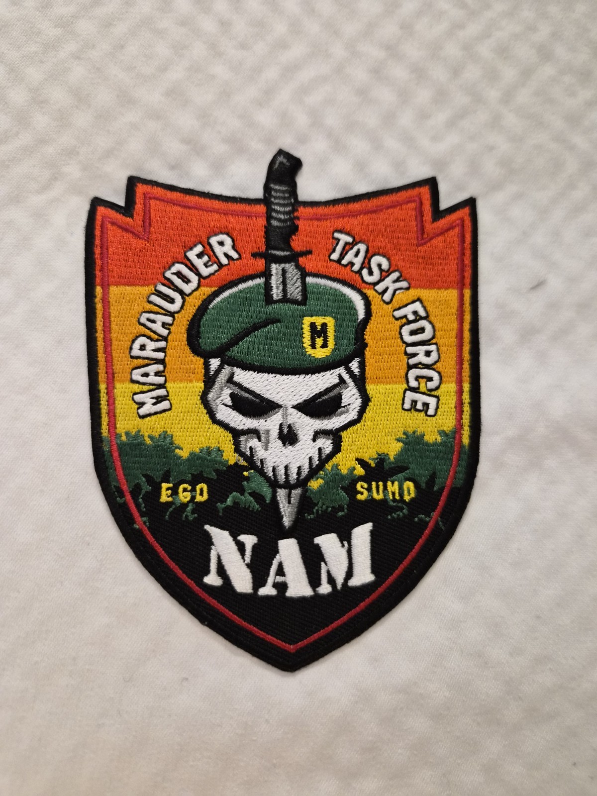 JoeFest Vietnam Patch Marauder Task Force MTF Action Figure Accessories 1/18