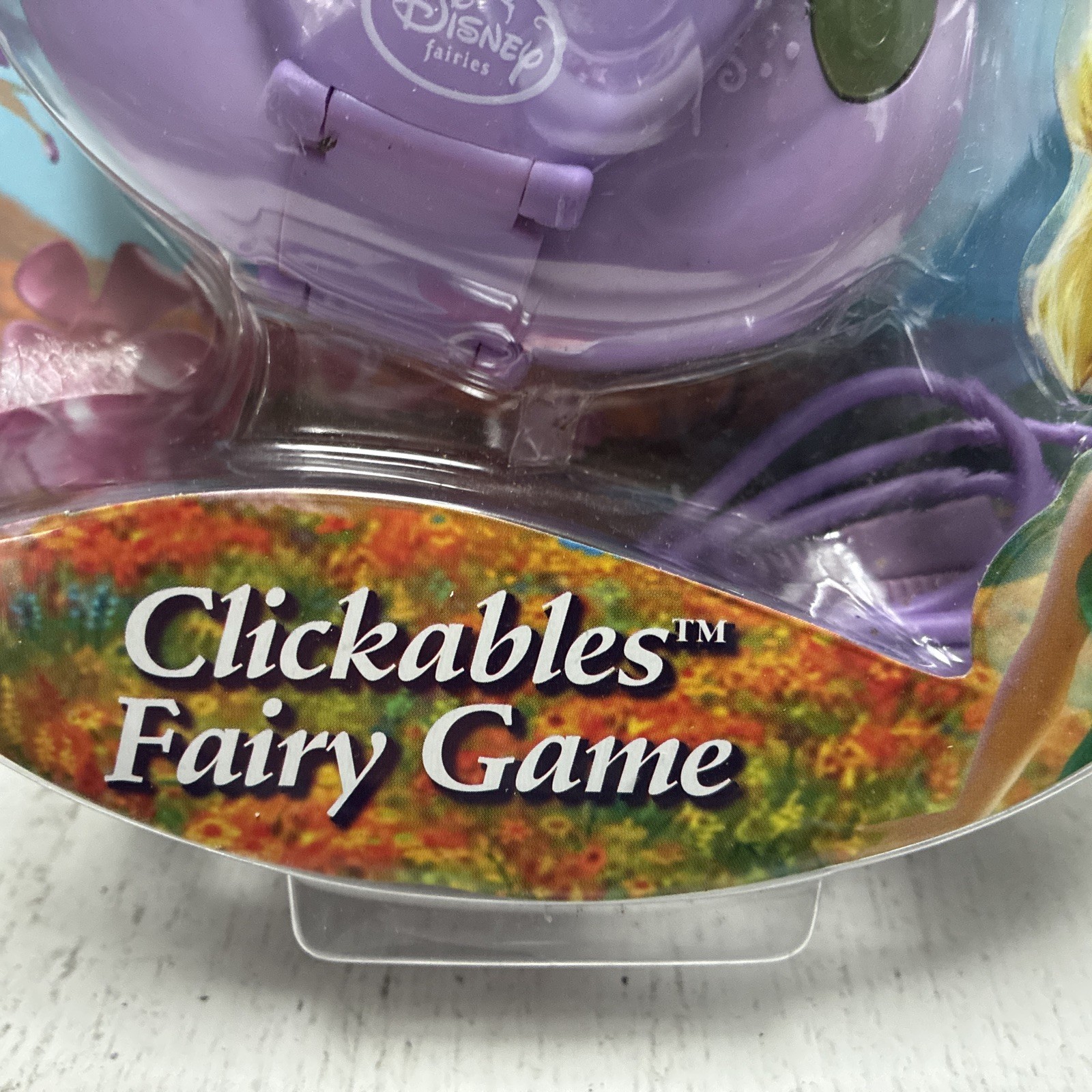 Disney Fairies Pixie Hollow Handheld Clickable Fairy Game w/ 5 Games New in Pkg
