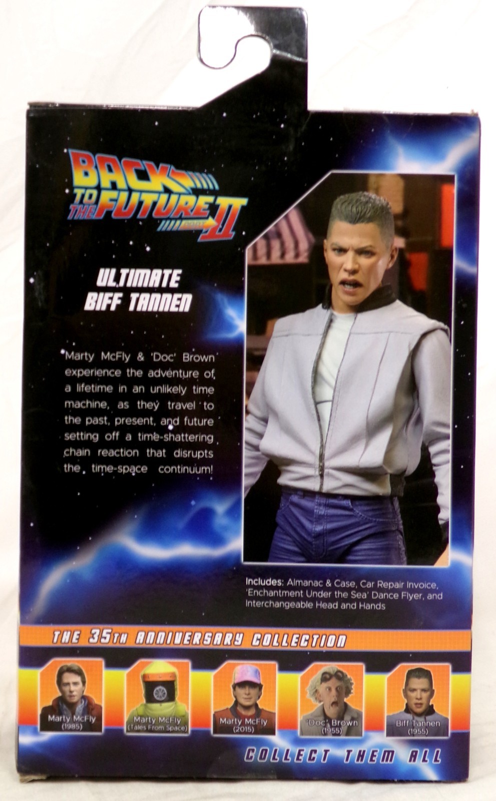 NECA Back to the Future Part II Ultimate Biff Tannen 7&Prime; Figure New in Package
