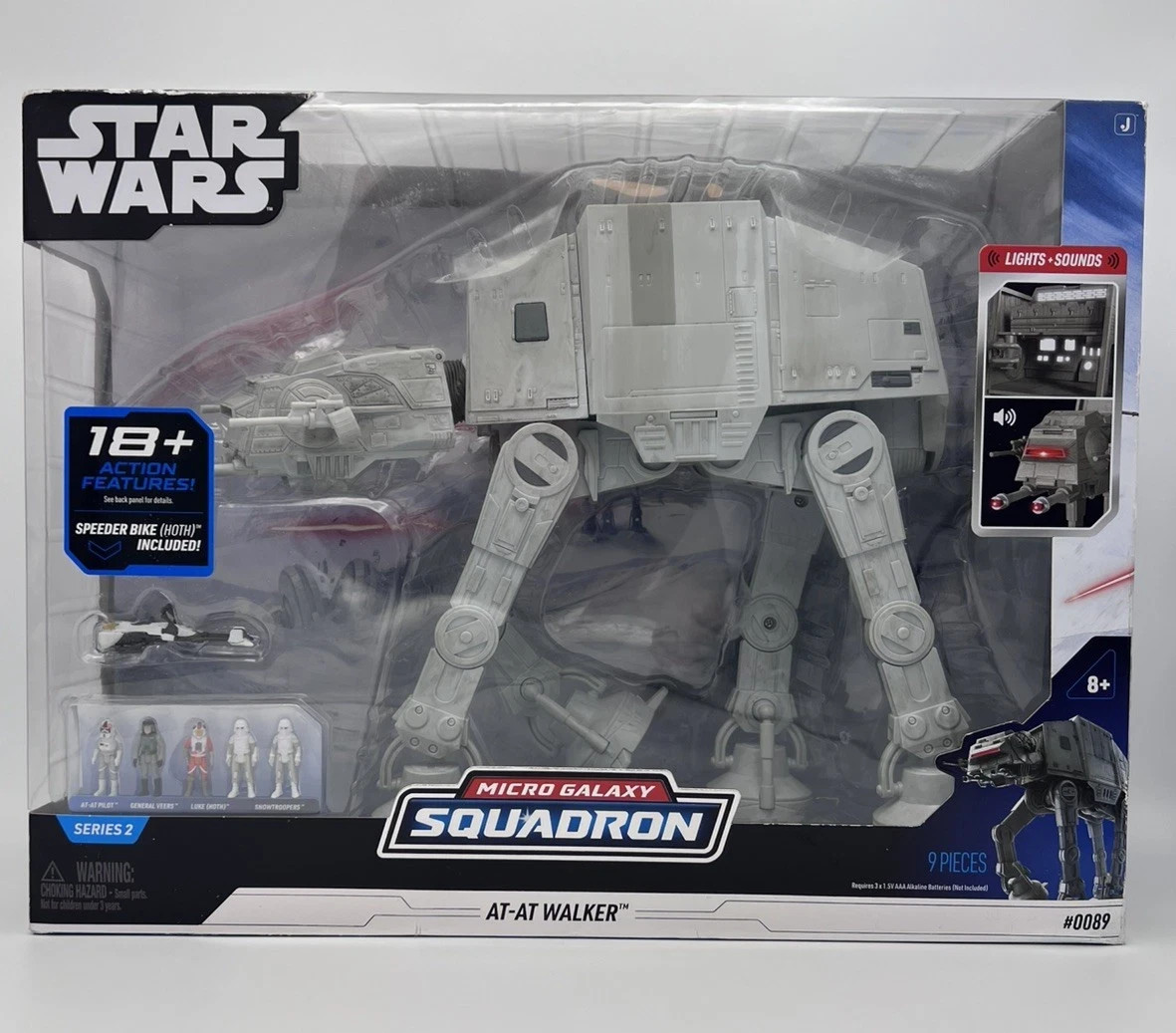 Star Wars Micro Galaxy Squadron AT-AT Walker Jazwares #0089 Edition
