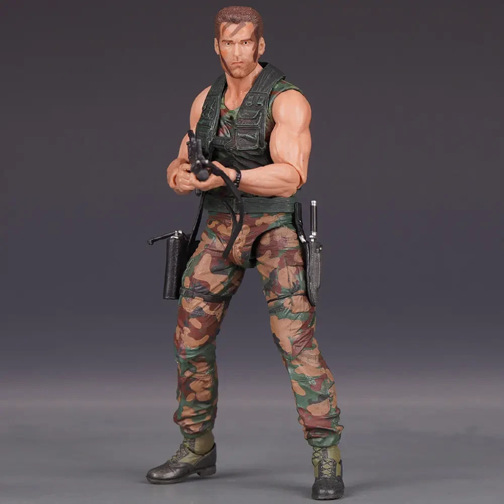 NECA Predator Jungle Extraction Dutch Arnold Schwarzenegger 7&Prime; Action Figure