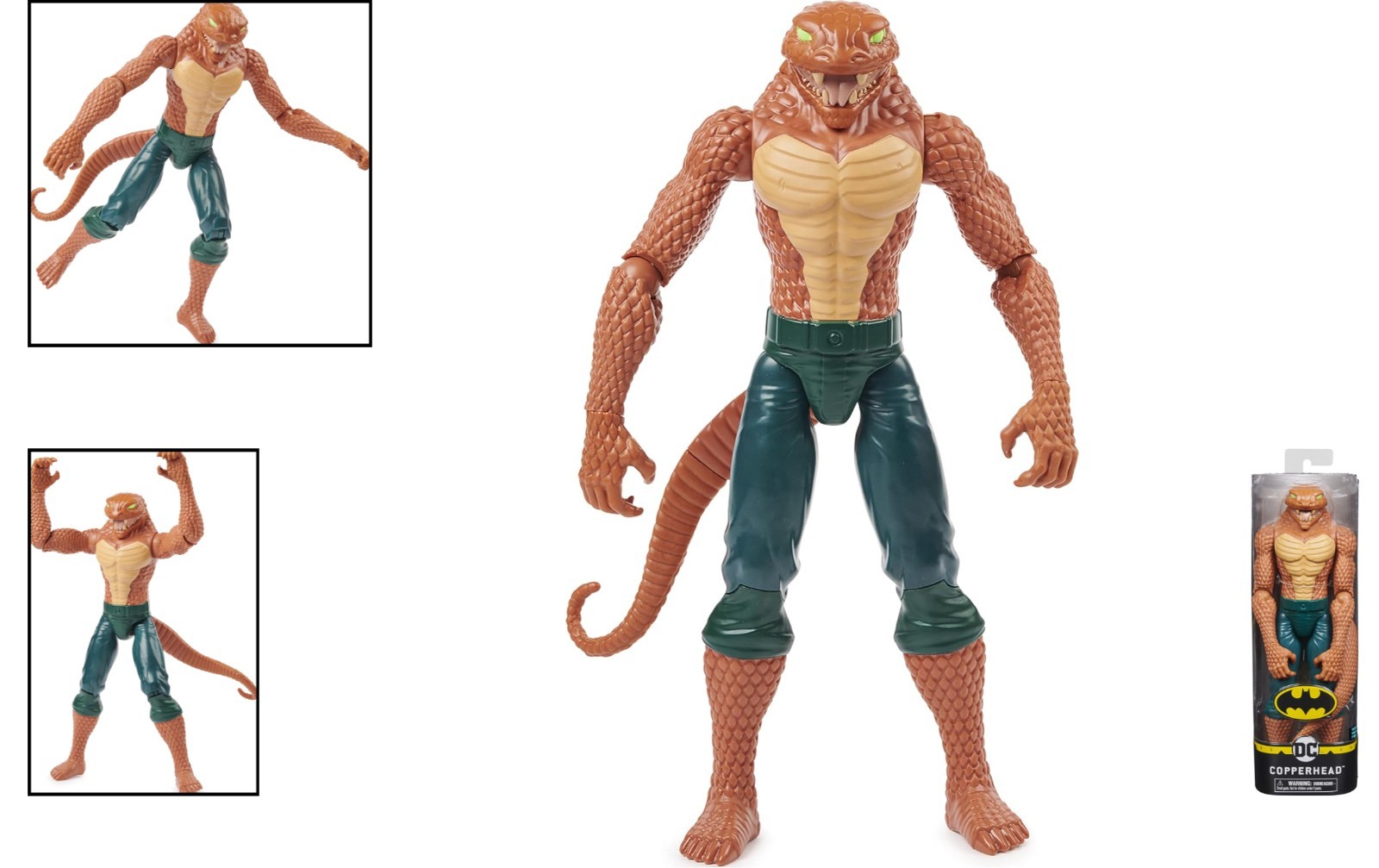 Batman 12-Inch Copperhead Action Figure for Kids Aged 3 and Up – Collectible Fun