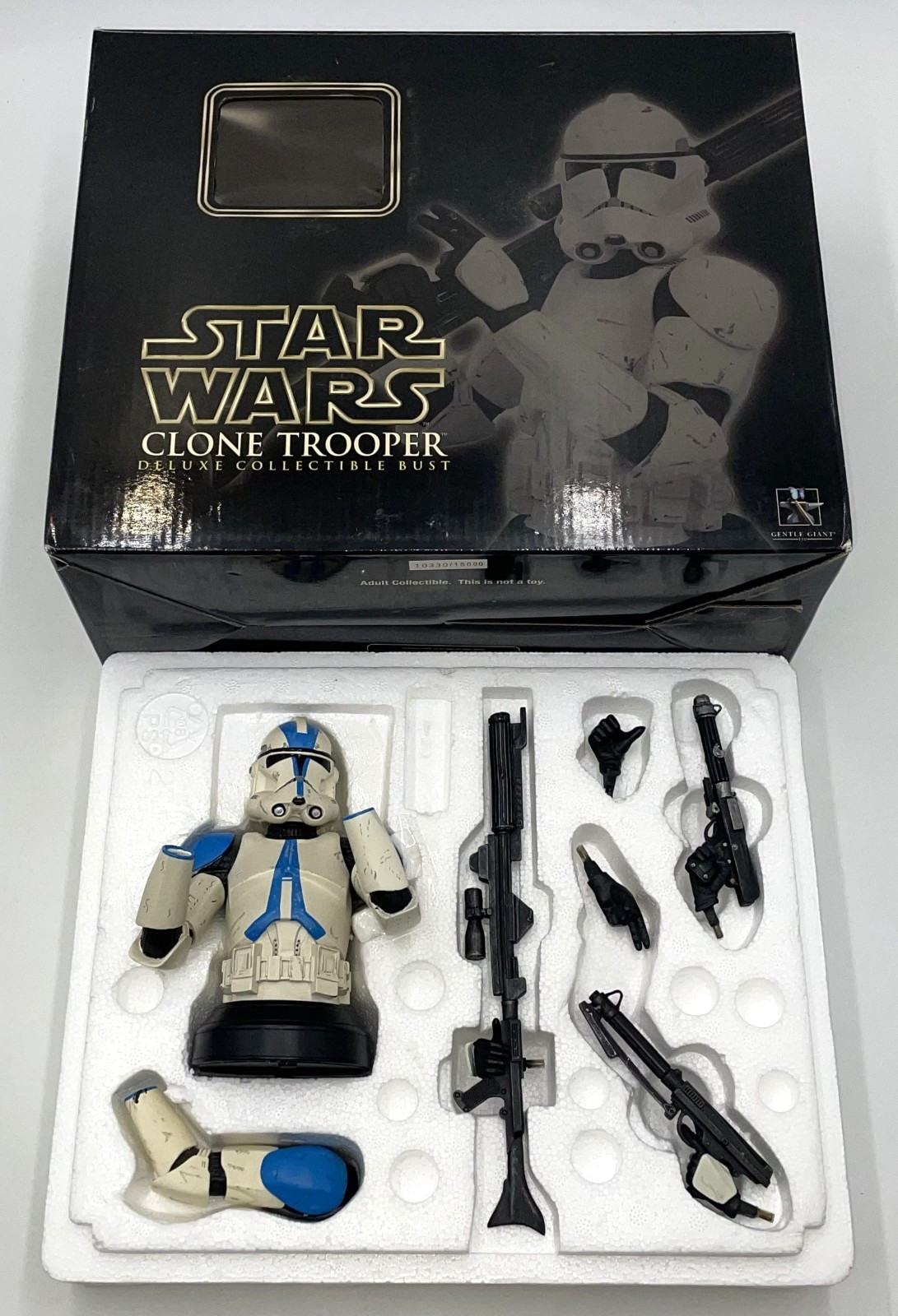 Gentle Giant STAR WARS 501st Special Ops Clone Trooper Deluxe Collectible Bust