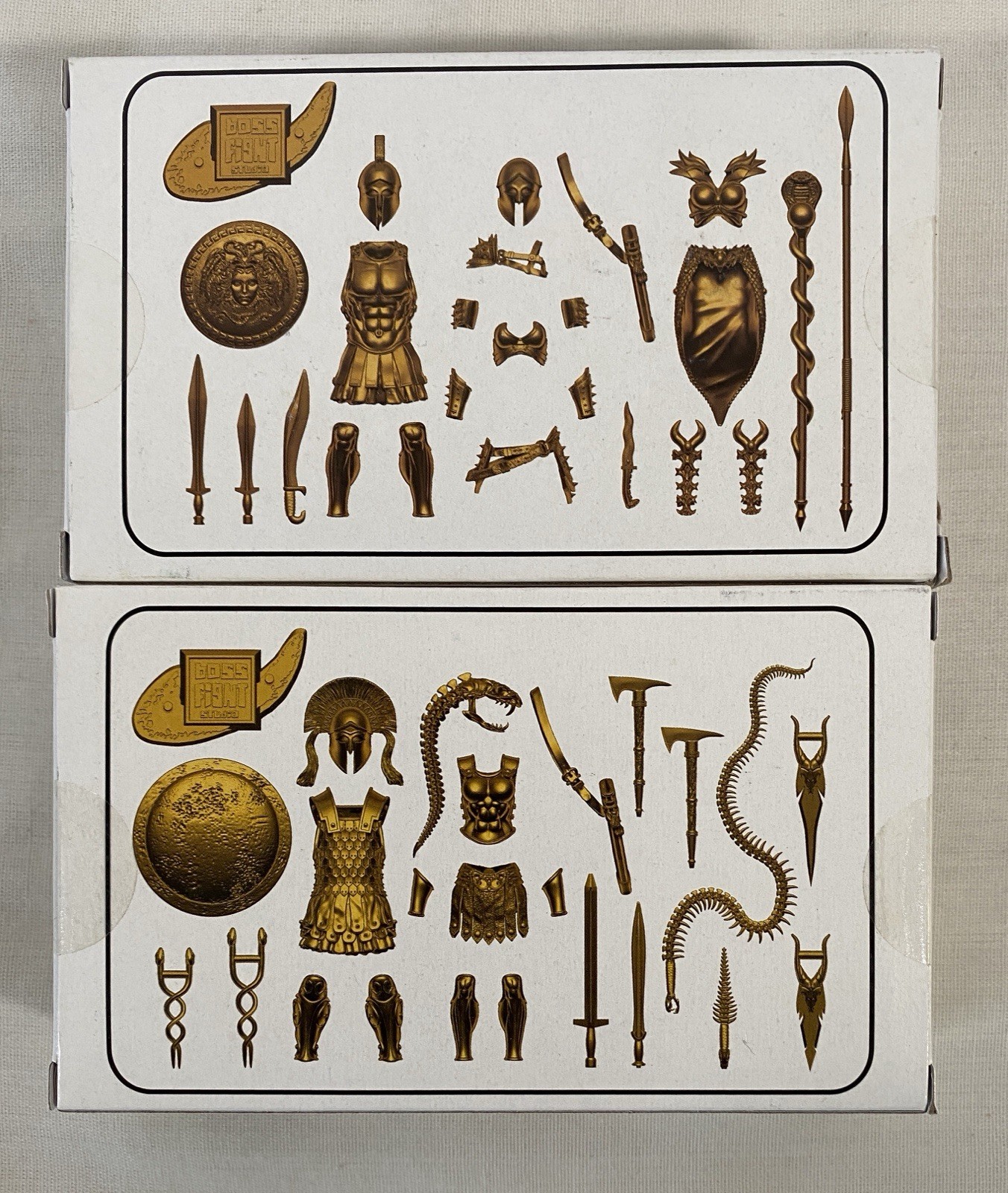 Vitruvian H.A.C.K.S. Glorious Gold A&B Accessory Set 1:18 Greek Character Kit
