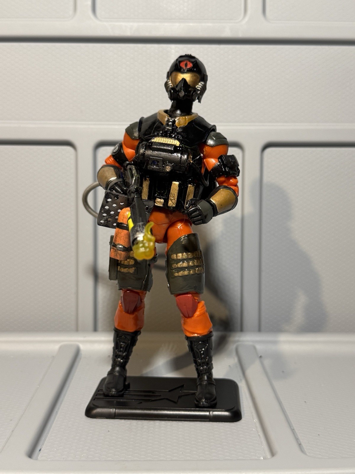Custom Cobra Flamethrower « Char-Viper » Inspired 1/12 Scale Action Figure