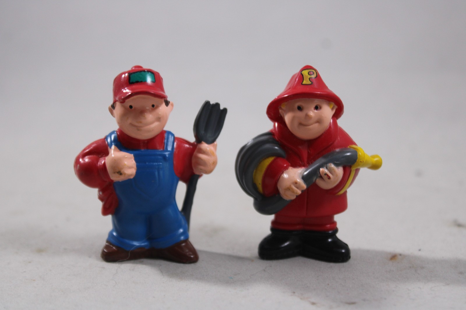 Maxim Fireman Farmer 2&Prime; Figure For Wood Train Set-2006 Lot