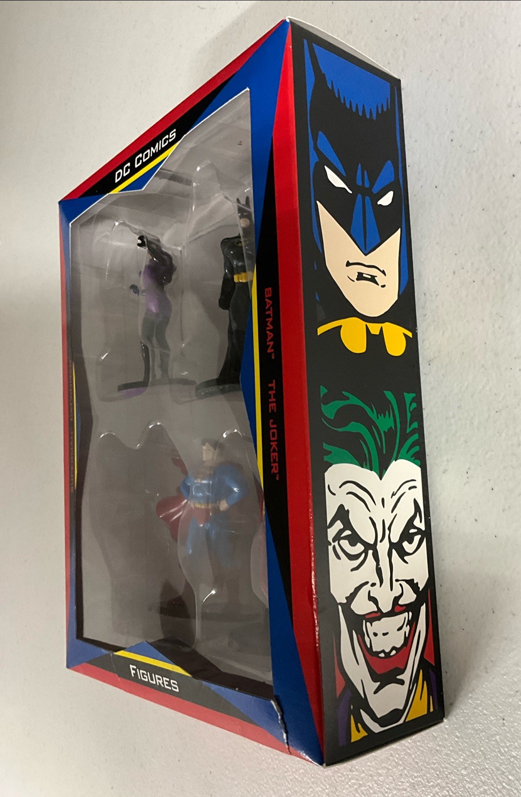 DC Figures Warner Bros Studio Store 4 Pack Batman Superman Joker Catwoman 1999