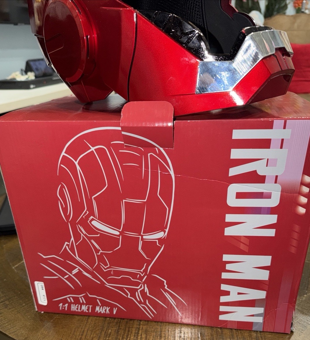 Autoking MK5 Iron Man Helmet Electronic Wearable Remote-Touch-Voice Control Mask