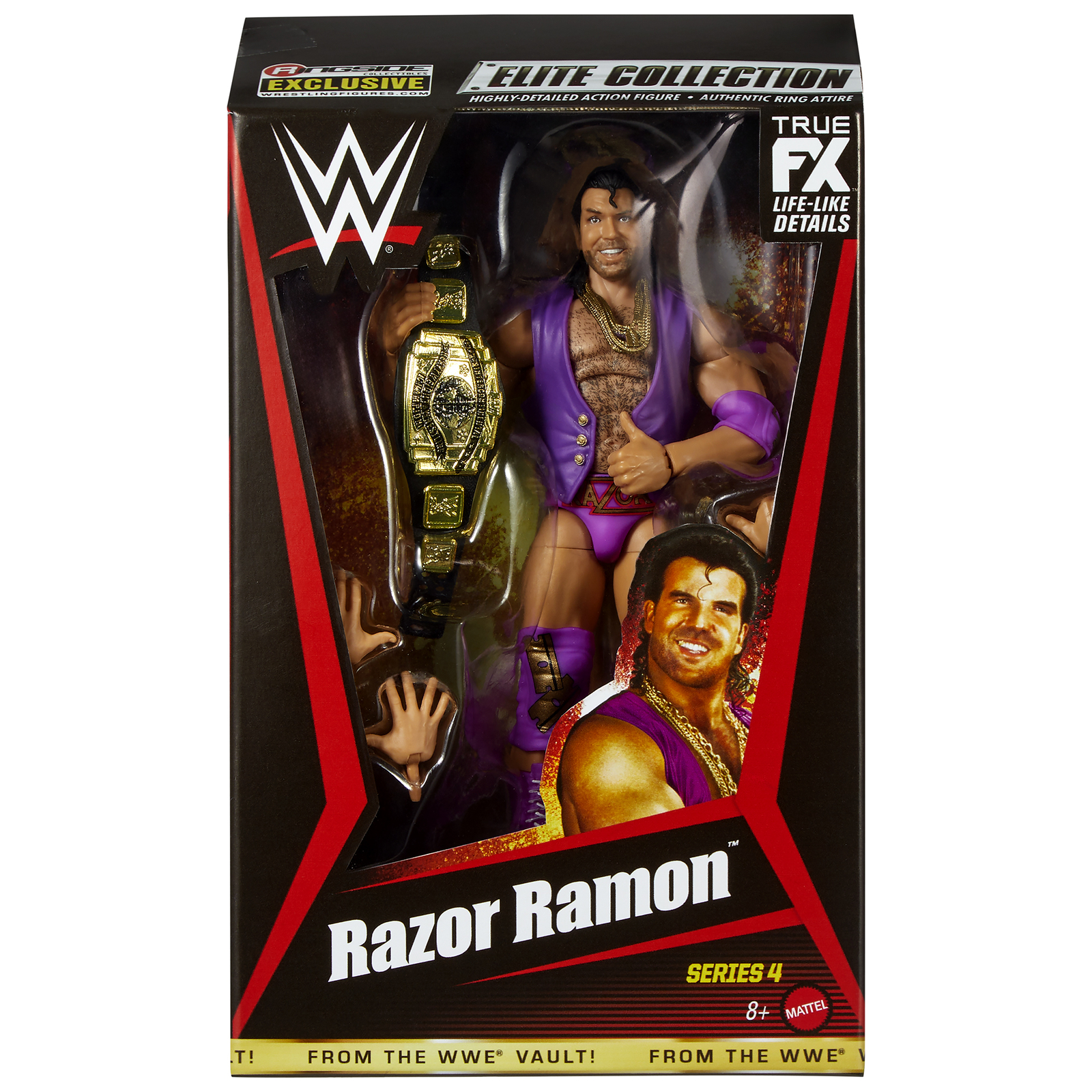 Razor Ramon (Purple) – WWE From the Vault Series 4 Toy Wrestling Figure