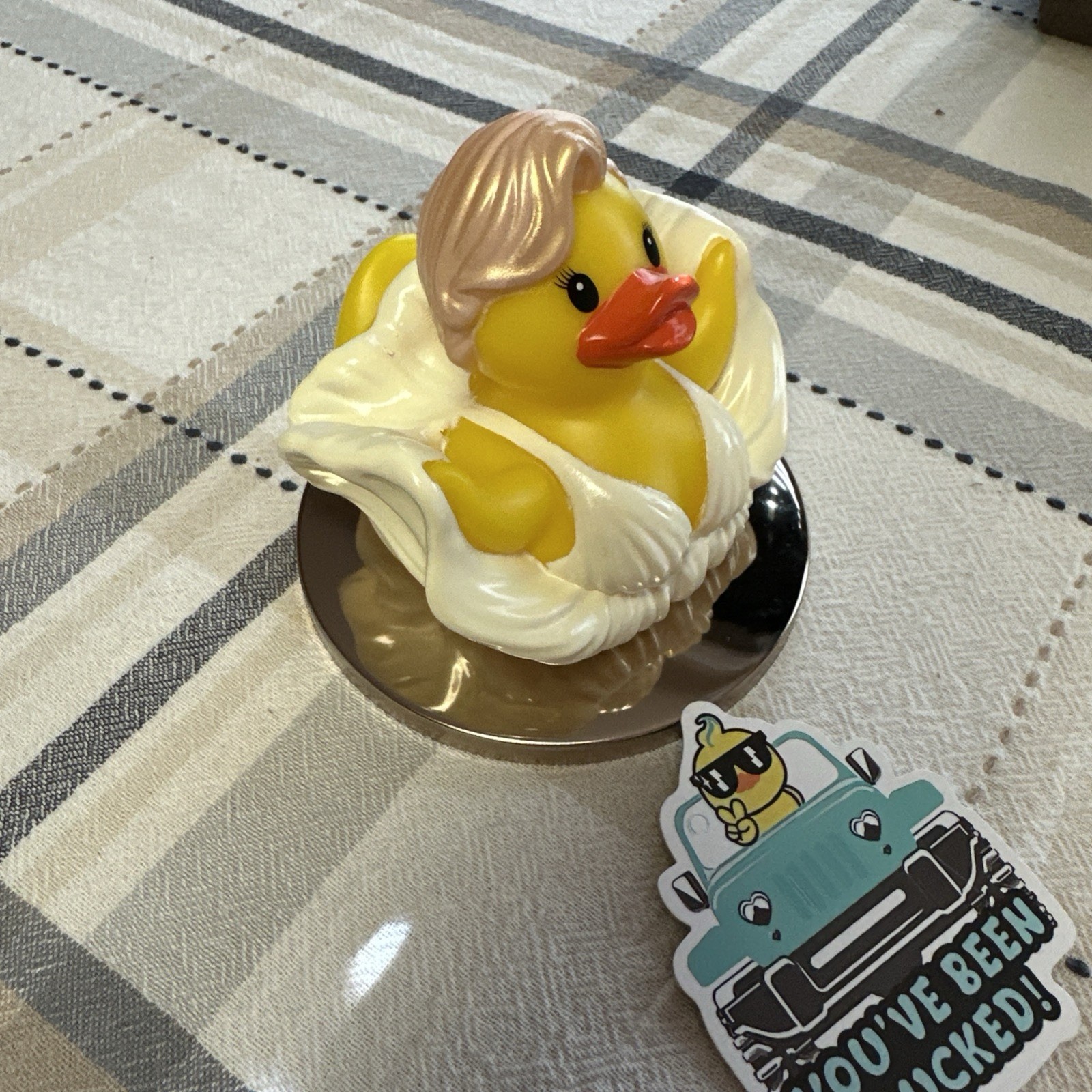 Marilyn Monroe rubber duck 3 inch