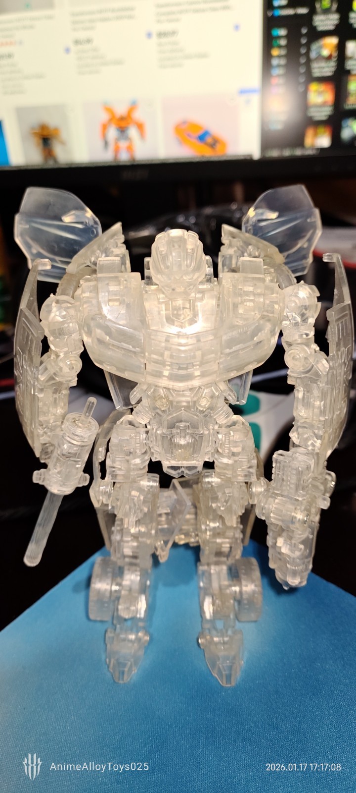 Transformers Bumblebee Transparent clear version ROTF Deluxe Class USAship
