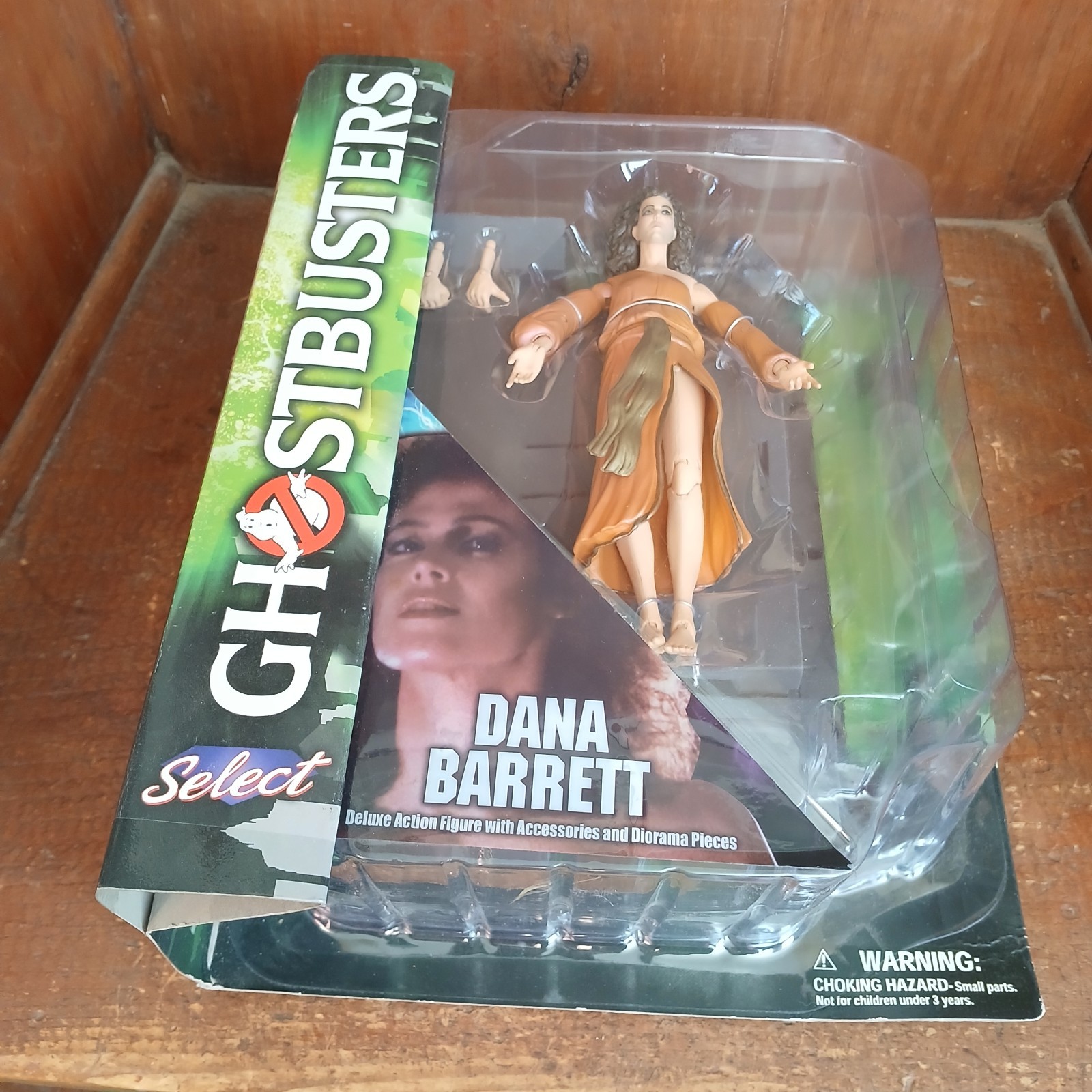 Diamond Select Ghostbusters Select Dana Barrett 7&Prime; Series 2 A.F SEALED READ