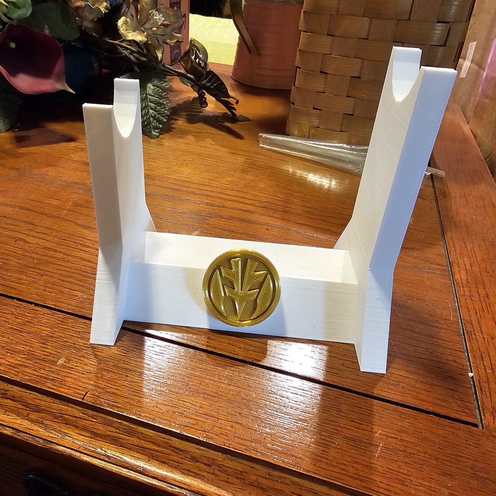 Power Rangers Legacy Lightning Saba Sword Stand Accessory Version 2 White