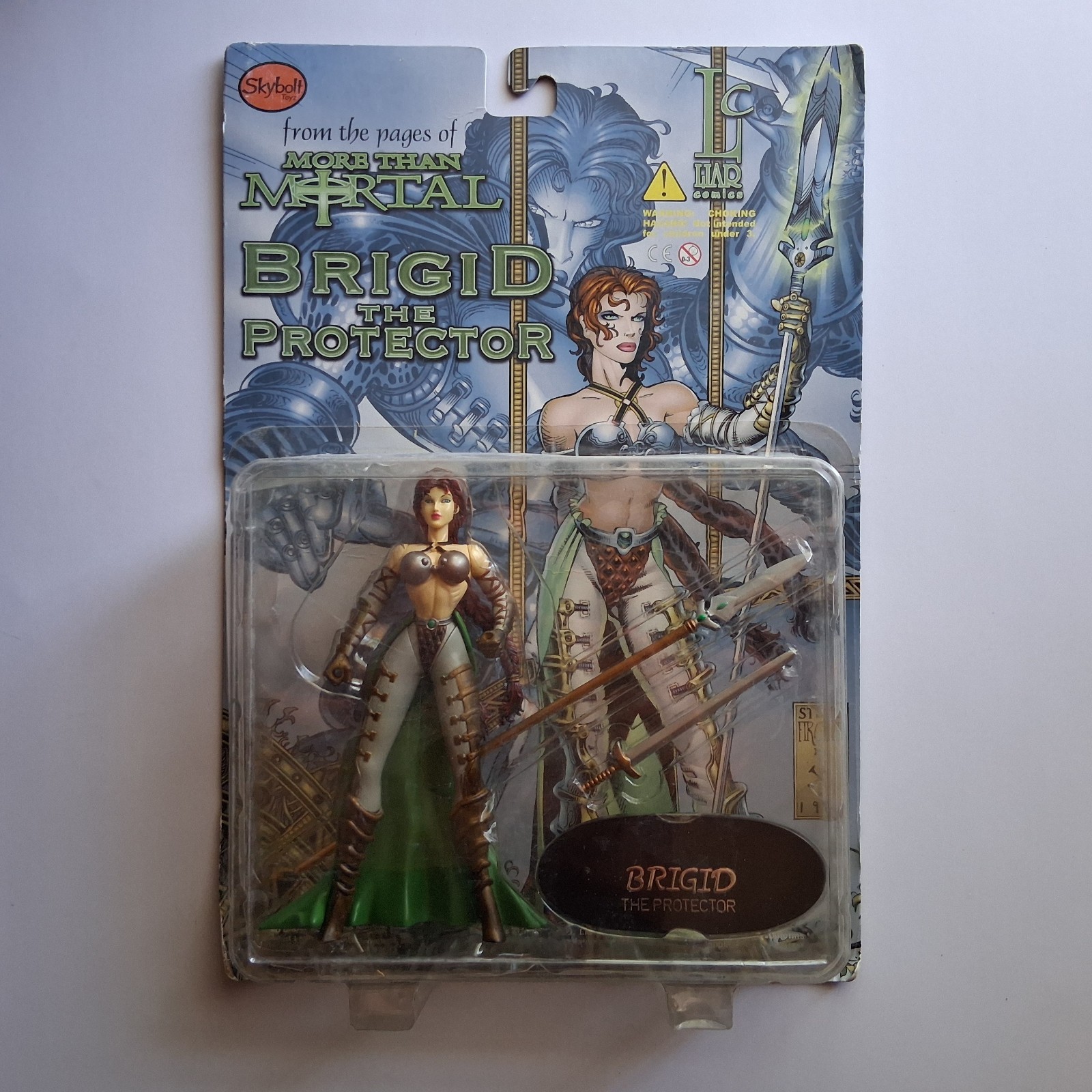 SkyBolt Toyz – More Than Mortal « BRIGID the PROTECTOR » Action Figure SEALED