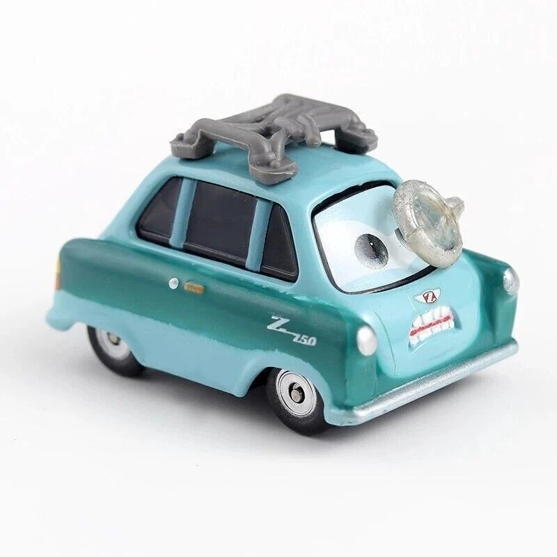 Disney Pixar Cars 2 Teal Professor Z Zundapp Diecast 1:55 Villain