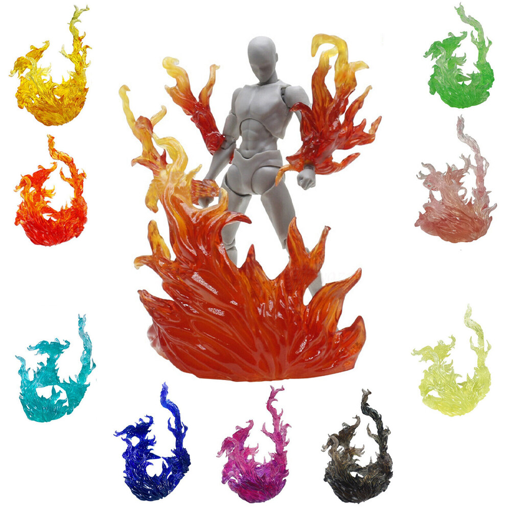 For Tamashii Effect Impact Burning Flame For Figma S.H.Figuarts SHF 1/12 Figure