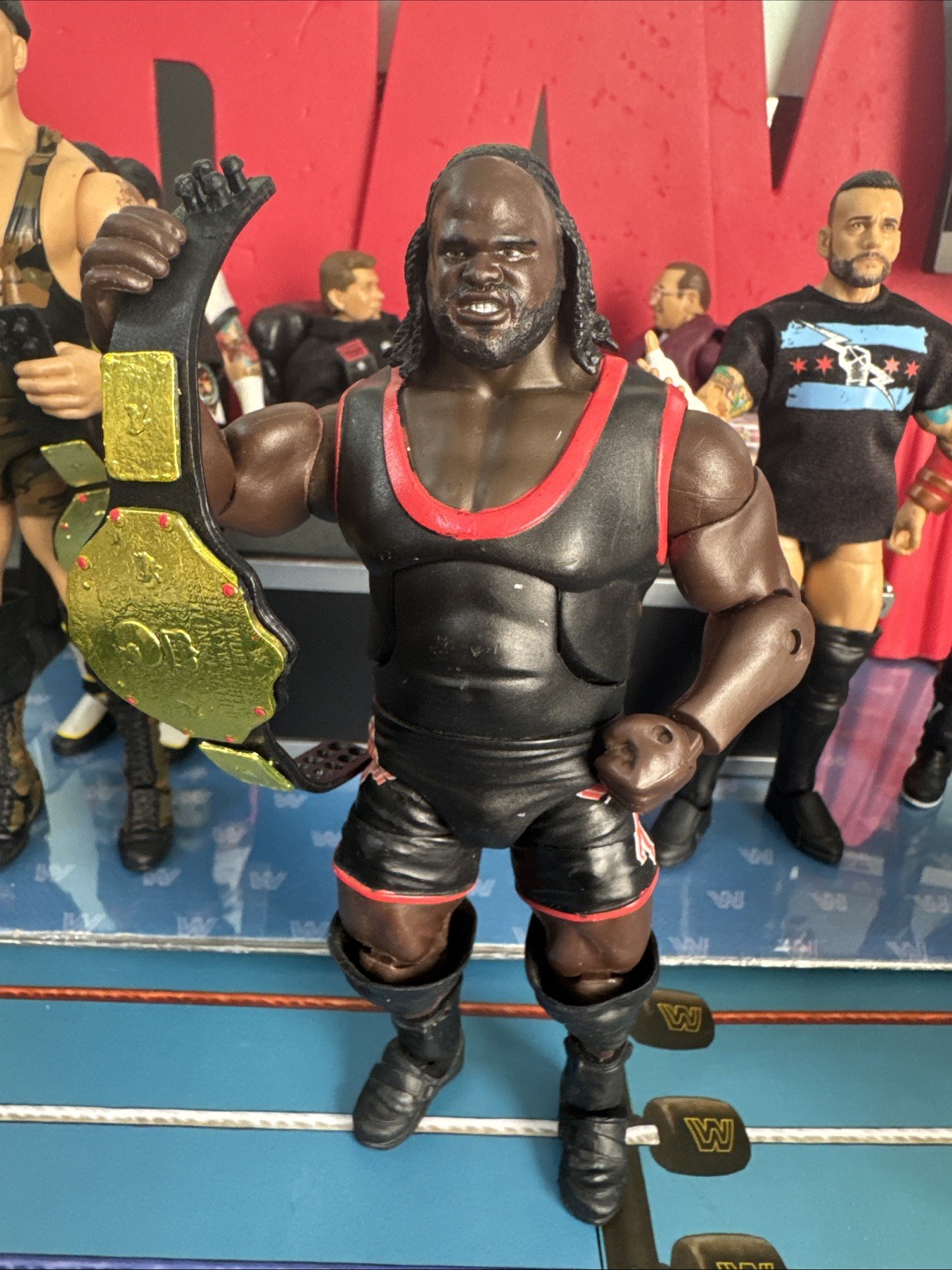 MATTEL WWE « THE WORLD STRONGEST MAN » MARK HENRY ELITE SERIES 15