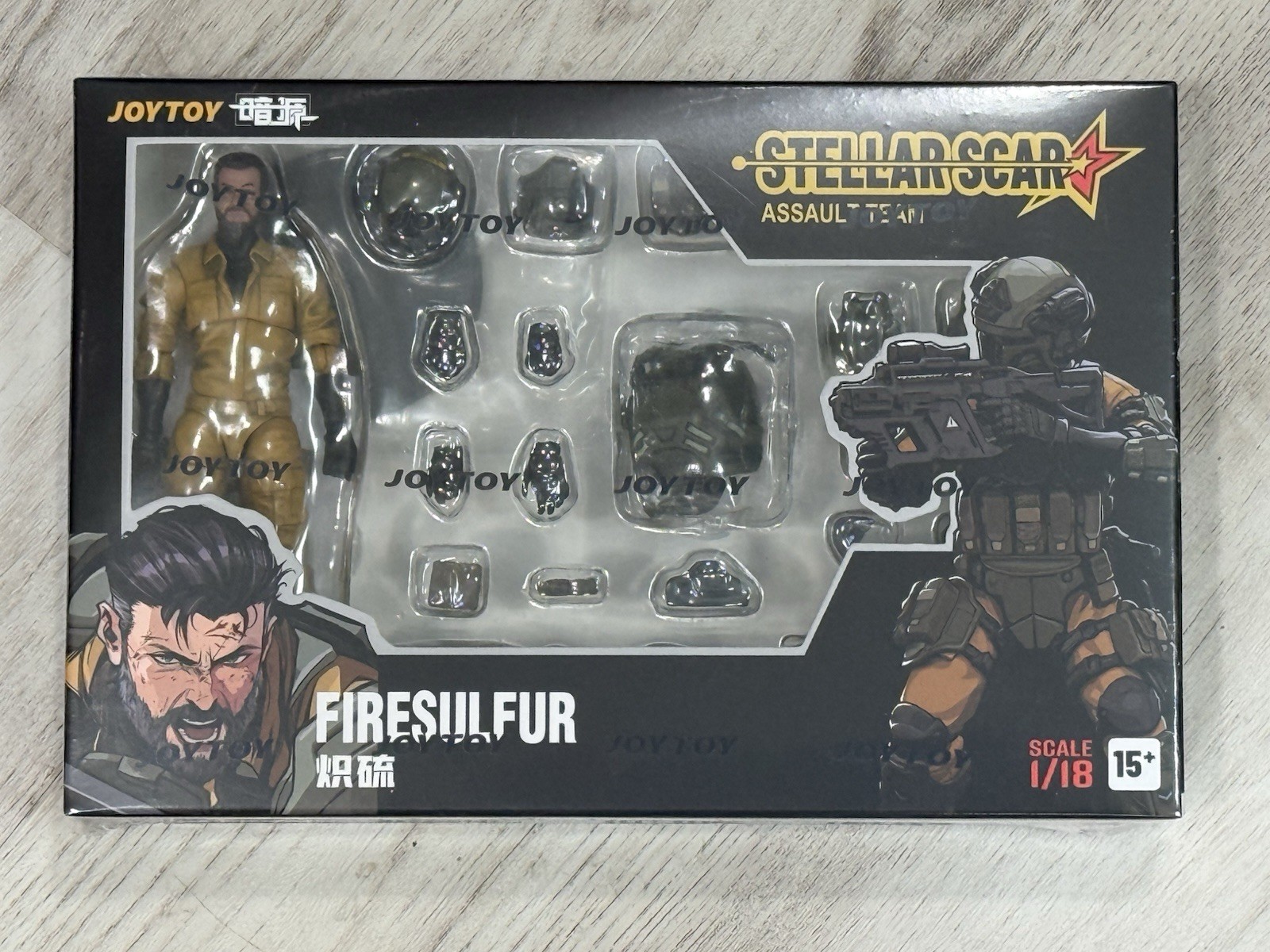 JoyToy Stellar Scar Assault Team Firesulfur JT01901 Action Figure 1:18 Scale
