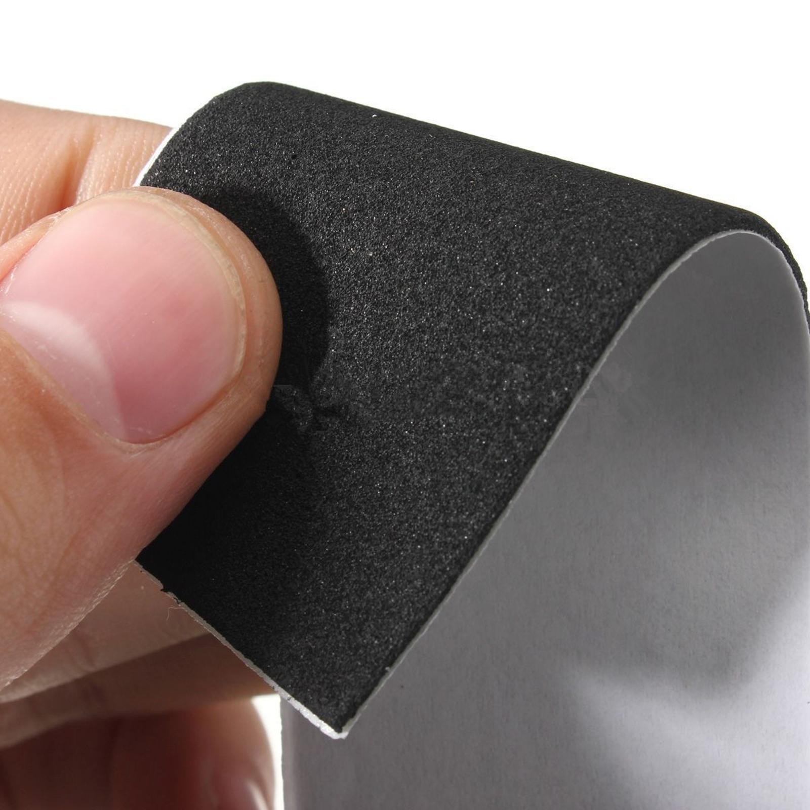 12pcs Self-Adhesive Wooden Fingerboard Deck Grip TapeStickers Skateboard E