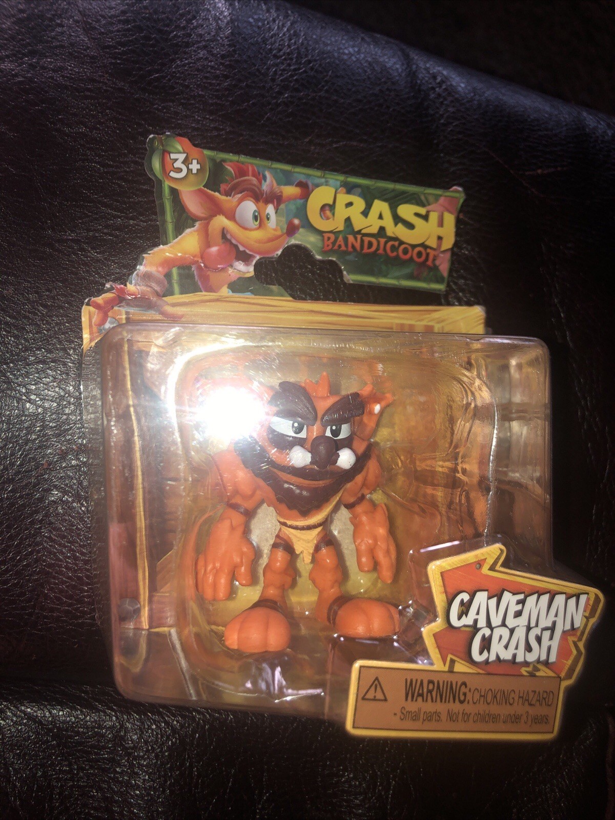 Jakks Pacific Crash Bandicoot Caveman Crash Action Figure PlayStation Game Toy