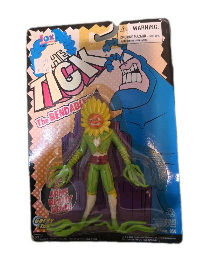 El Seed Gordy 1996 FOX kids Network The Tick Bendables New