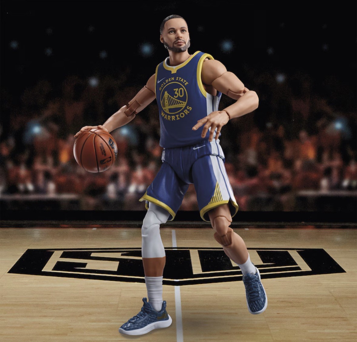 Steph Curry 2022 NBA Starting Lineup Series 1 Golden State Warriors New In Box