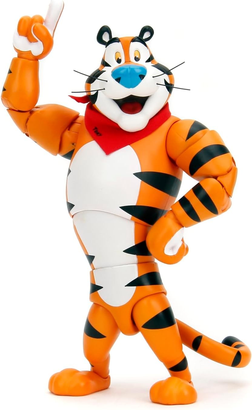 Jada Toy Tony The Tiger Frosted Flakes 6&Prime; Action Figure Officially Licensed
