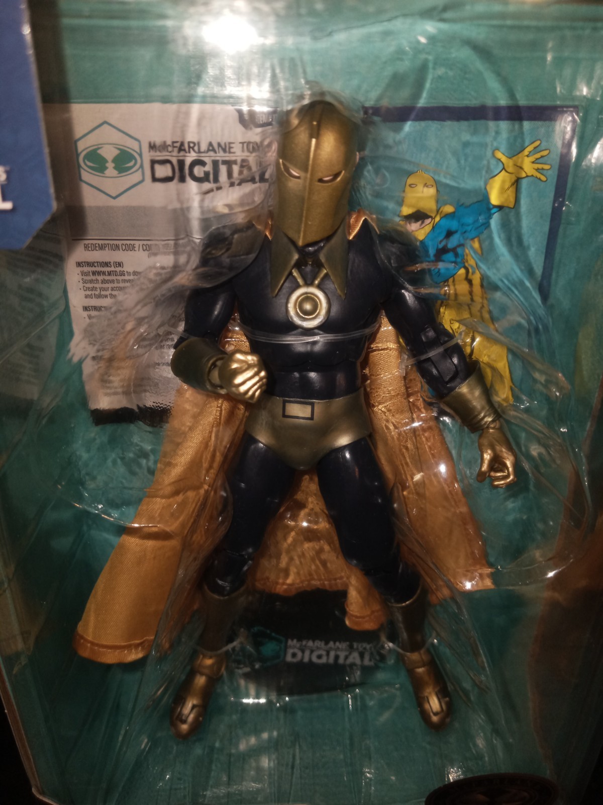 DC MCFARLANE PLATINUM SILVER AGE DOCTOR FATE BRONZE AGE RED TORNADO SET LOT