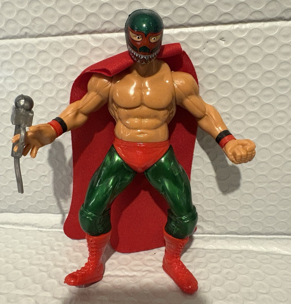 Mil Mascaras Tiburon Lucha Libre Figure 6.5” Masked Mexican Wrestler Toy