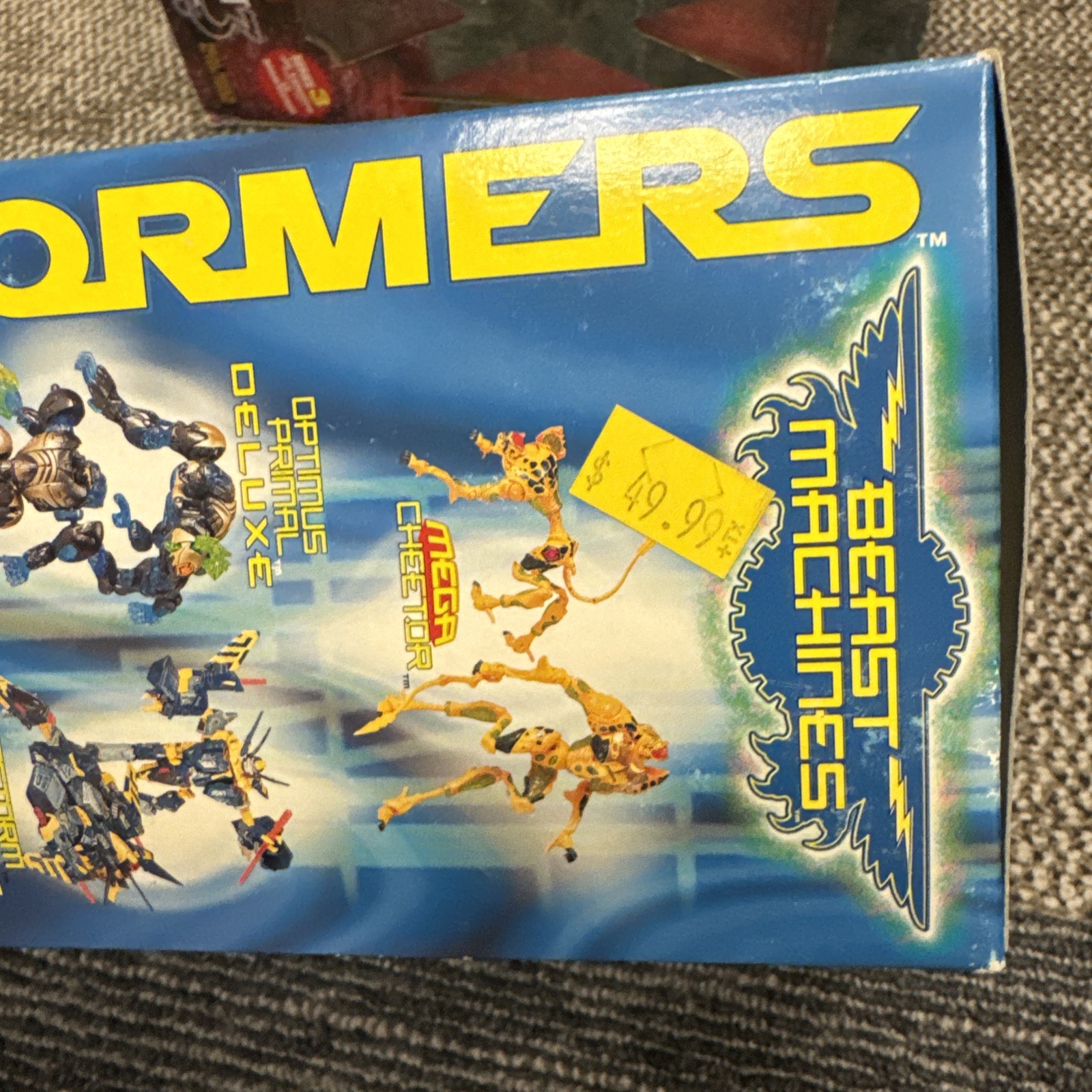 TANKOR Transformers Beast Machines MISB Hasbro Mega wars Action Figure Vehicon