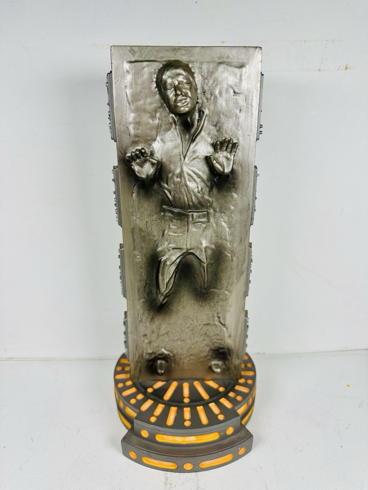 Star Wars Han Solo Carbonite Bank Diamond Select 2013 Lucasfilm 13” Figure