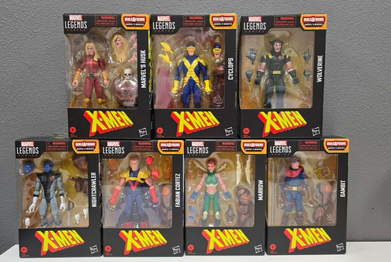 Marvel Legends X-Men 6&Prime; Figure BAF Nemesis – Set of 8 IN-STOCK Ready to ship!