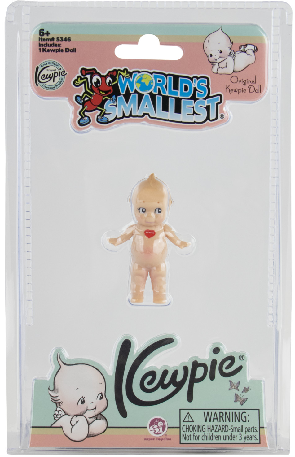 Worlds Smallest Original KEWPIE DOLL Rose O&rsquo;Neill Miniature