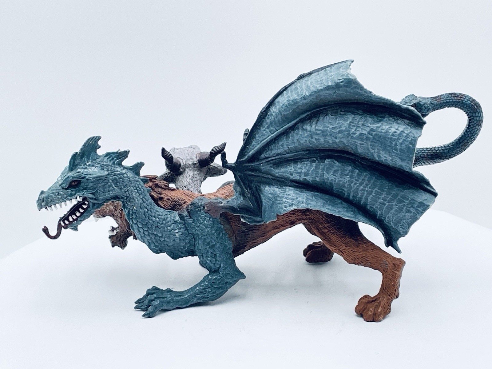 Safari Mythical Realms Chimera Figure 3-Headed Goat Lion Dragon Fantasy Creature