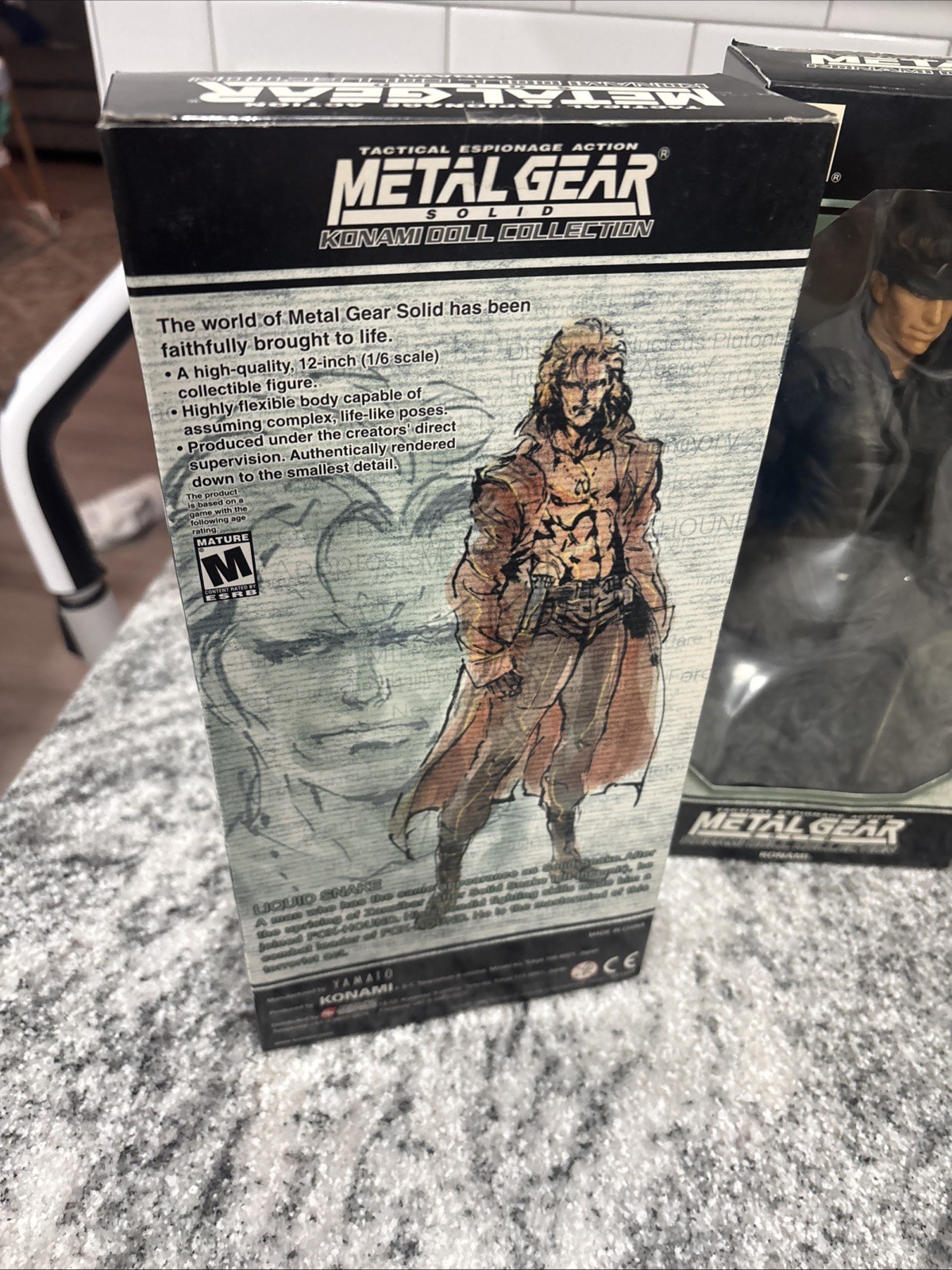 Metal Gear Solid Konami Doll Collection 12&Prime; Solid Snake, Liquid Snake & Sniper W