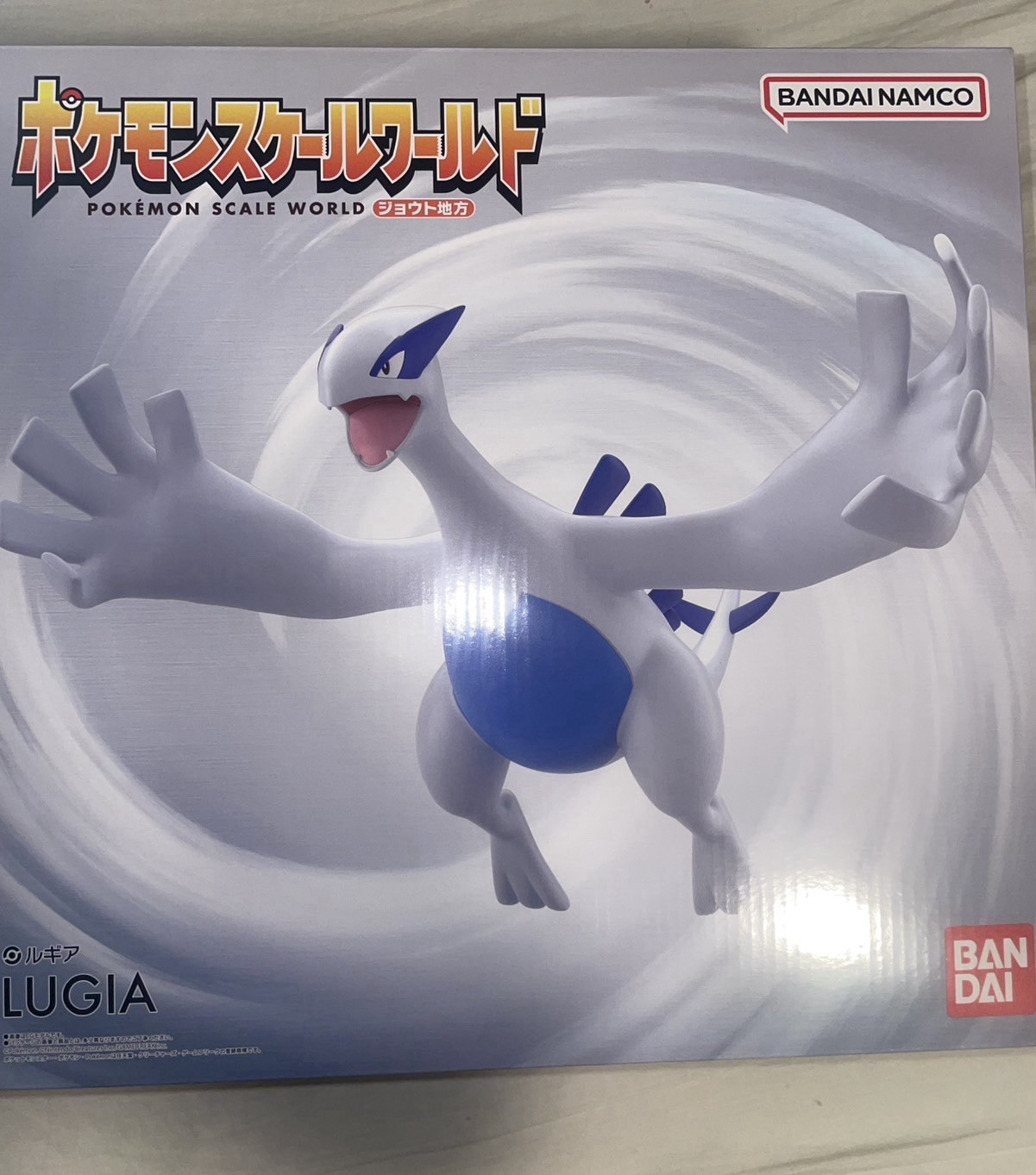 Pokémon Scale World Johto Region Lugia Figure Bandai Japan Exclusive Limited New