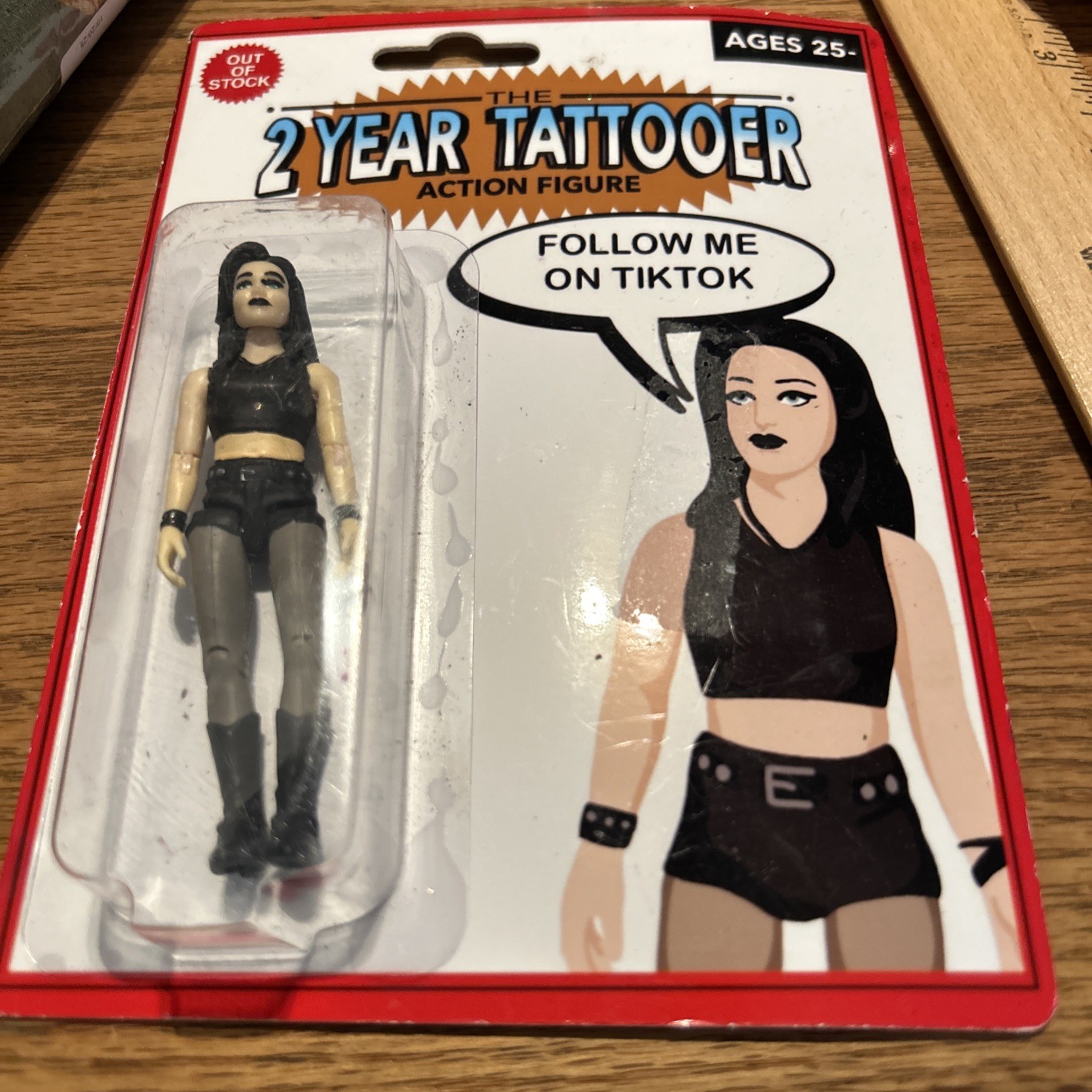 The 2 Year Tattooer Action Figure