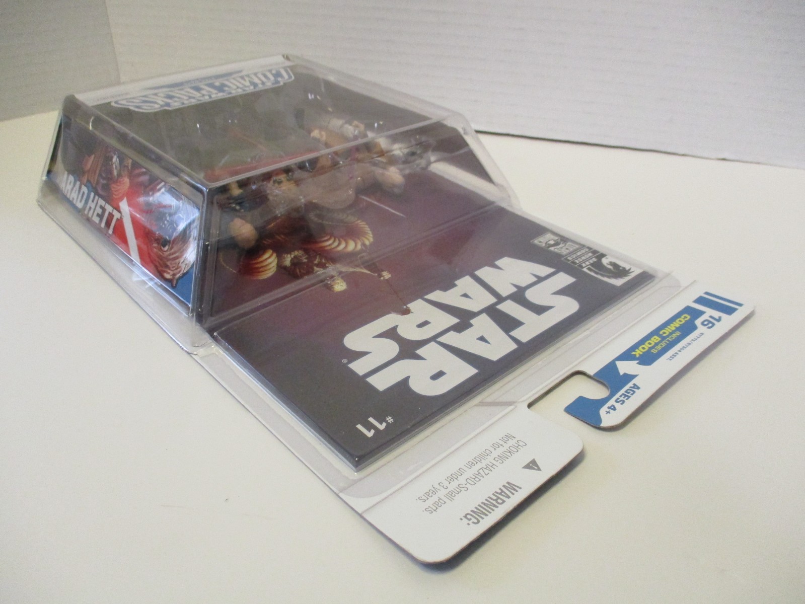 2008 Hasbro #16 Comic Pack Star Wars #11 KI-ADI-MUNDI & Sharad Hett 3.75 MOC/NEW